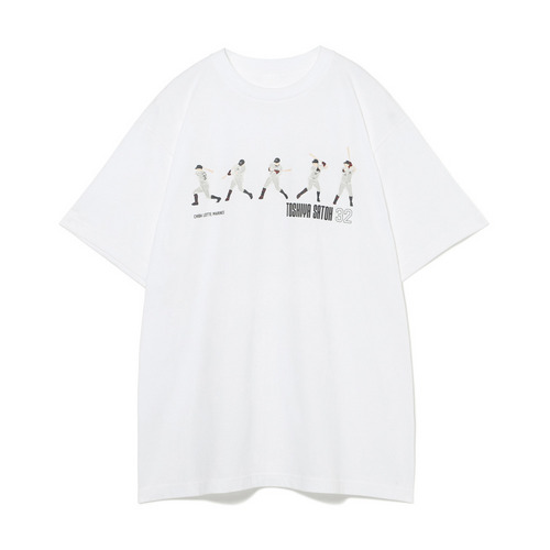7選手展開 モーションイラストデザインTシャツ #32佐藤 詳細画像 ホワイト 1