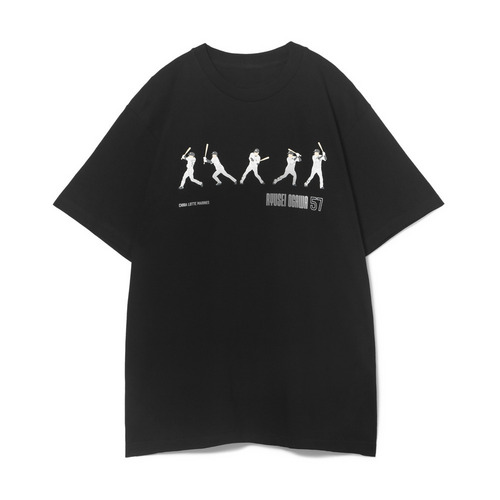 7選手展開 モーションイラストデザインTシャツ #57小川 詳細画像 ホワイト 2