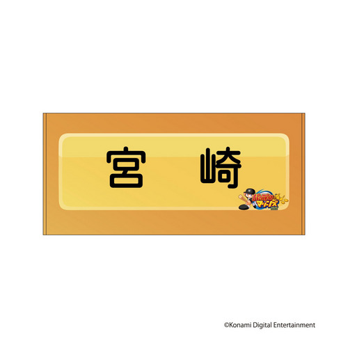 全選手展開　パワプロ×マリーンズ　バスタオル(選手ネームプレート) 詳細画像 1カラー 1