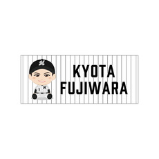 30選手展開　選手キャラクター フェイスタオル(ホーム)