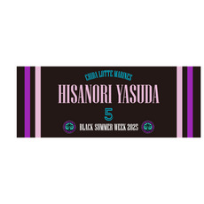 選手フェイスタオル2025　BSW 詳細画像