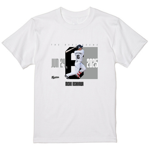 2025ベストシーン Tシャツ(6.24#6西川) 詳細画像 1カラー 1