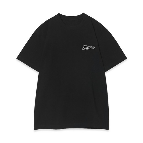 ネームカスタム マリーンズ×雪見だいふく2025 Tシャツ ブラック 詳細画像 名入れ(漢字、平仮名) 2