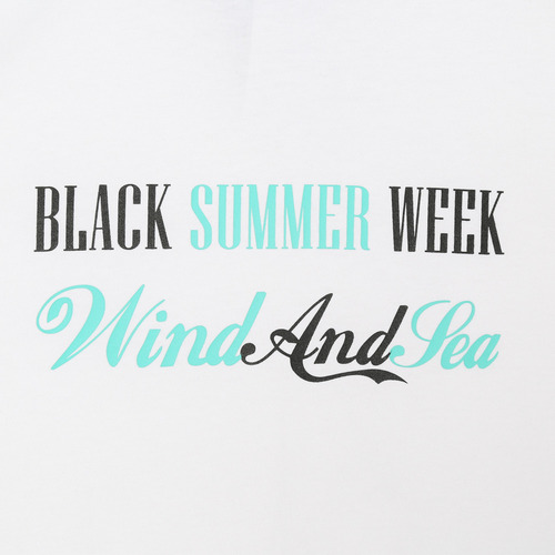 MARINES×WIND AND SEA BSWTシャツ (Text Logo) 詳細画像 ホワイト 5