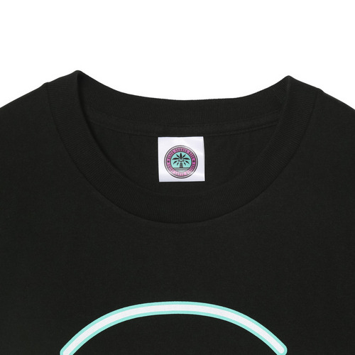 BSW半袖Tシャツ（テキストロゴ/ルミナスプリント） 詳細画像 ブラック 3