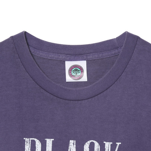 BSW半袖Tシャツ（テキストロゴ/ルミナスプリント） 詳細画像 パープル 3