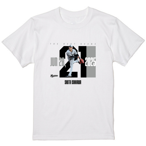 2025ベストシーン Tシャツ(6.28#21石川柊) 詳細画像 1カラー 1