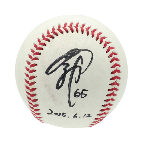 ヒーロー試合球B#65寺地(2025.6.12)「勝ち越しタイムリー！」
