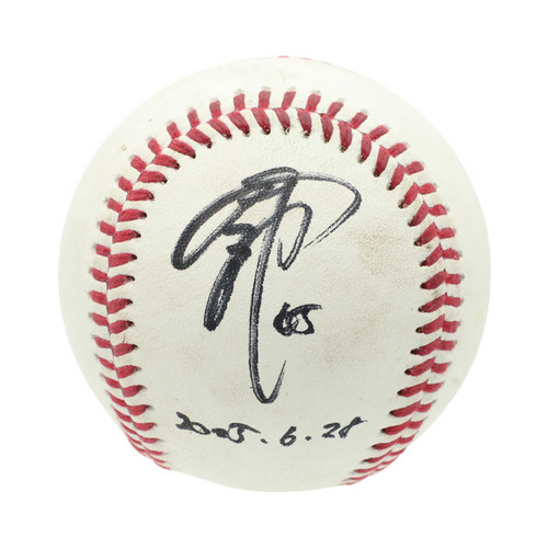 ヒーロー試合球B#65寺地(2025.6.28)「勝利へ導く先制ホームラン！」