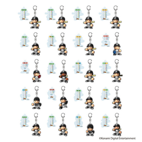 2025 パワプロ×マリーンズ シークレットアクリルキーホルダー(選手キャラクター)   詳細画像 1カラー 1