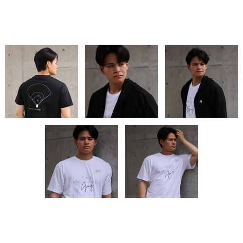 Marines Apparel 2025(NCE) スクエアシール5枚セット(全3種) 詳細画像 #61山本 大斗 2