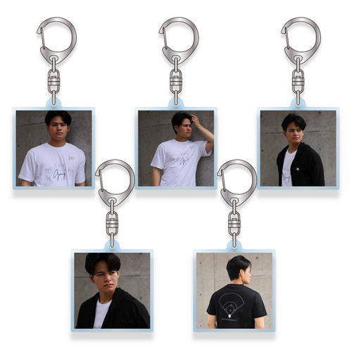 Marines Apparel 2025(NCE) シークレットアクリルキーホルダー#56中森(全5種)　　 詳細画像 1カラー 1
