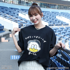 おえかきさん×MARINES まーくんＴシャツ