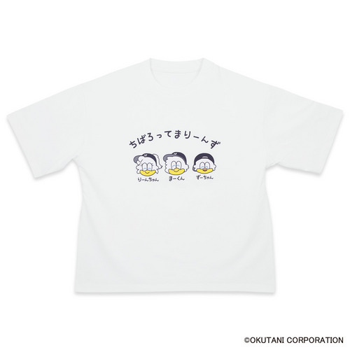 おえかきさん×MARINES とりおＴシャツ 詳細画像 ホワイト 5