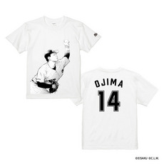 パ・リーグ6球団×窪之内英策 マリーンズ アートコレクション Tシャツ 14小島