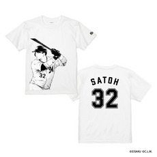 パ・リーグ6球団×窪之内英策 マリーンズ アートコレクション Tシャツ 32佐藤