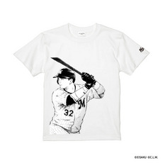 パ・リーグ6球団×窪之内英策 マリーンズ アートコレクション Tシャツ 32佐藤 詳細画像