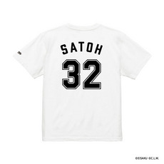 パ・リーグ6球団×窪之内英策 マリーンズ アートコレクション Tシャツ 32佐藤 詳細画像