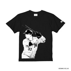 パ・リーグ6球団×窪之内英策 マリーンズ アートコレクション Tシャツ 32佐藤 詳細画像