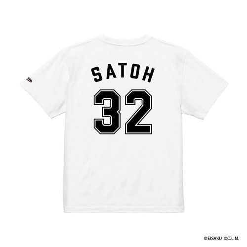 パ・リーグ6球団×窪之内英策 マリーンズ アートコレクション Tシャツ 32佐藤 詳細画像 ホワイト 3