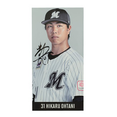#31大谷 直筆サイン入り マリーンズストアミュージアム店スタメンボード用マグネット 詳細画像