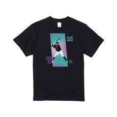 2025選手ビジュアル(BSW)　Tシャツ(ブラック)