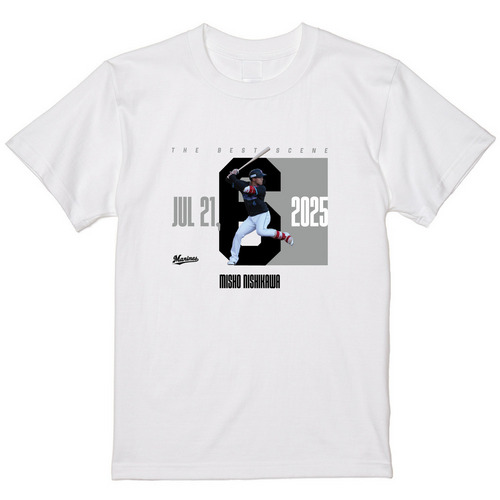2025ベストシーン Tシャツ(7.21#6西川) 詳細画像 1カラー 1