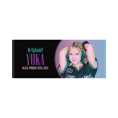 M☆Splash!! 2025BSWビジュアル フェイスタオル 詳細画像 YUKA 1