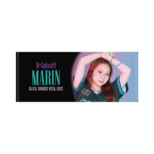 M☆Splash!! 2025BSWビジュアル フェイスタオル 詳細画像 MARIN 1