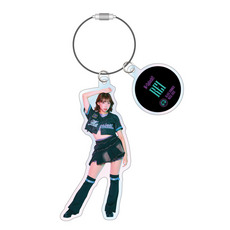 M☆Splash!! 2025BSWビジュアル ワイヤーアクリルキーホルダー 詳細画像