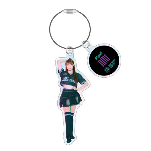 M☆Splash!! 2025BSWビジュアル ワイヤーアクリルキーホルダー 詳細画像 RIRI 1