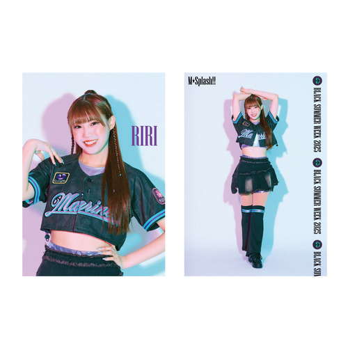 M☆Splash!! 2025BSWビジュアル ブロマイド2枚セット 詳細画像 RIRI 1