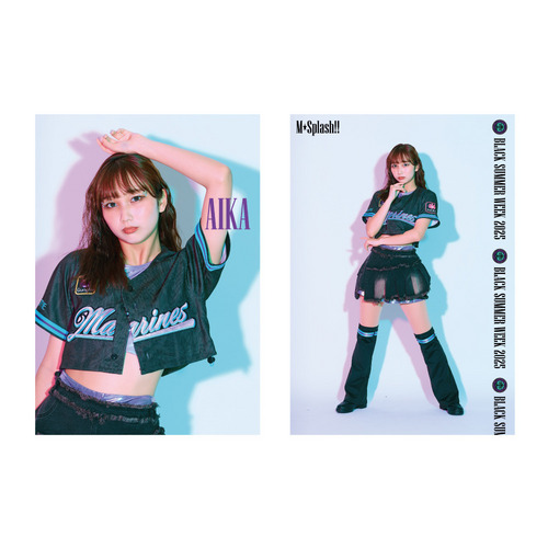 M☆Splash!! 2025BSWビジュアル ブロマイド2枚セット 詳細画像 AIKA 1