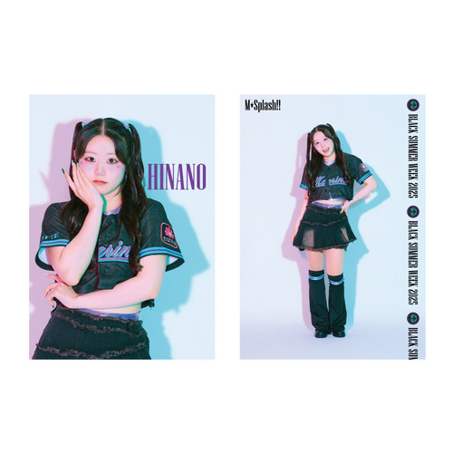 M☆Splash!! 2025BSWビジュアル ブロマイド2枚セット 詳細画像 HINANO 1