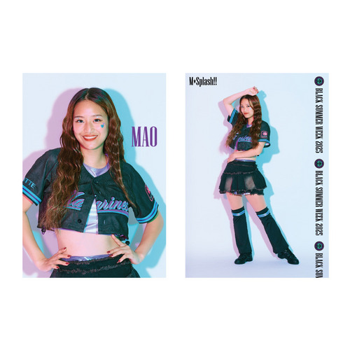 M☆Splash!! 2025BSWビジュアル ブロマイド2枚セット 詳細画像 MAO 1