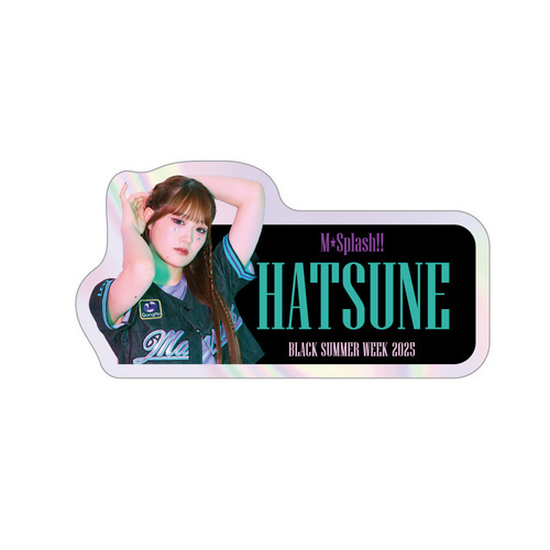 M☆Splash!! 2025BSWビジュアル ネームバッジ 詳細画像 HATSUNE 1