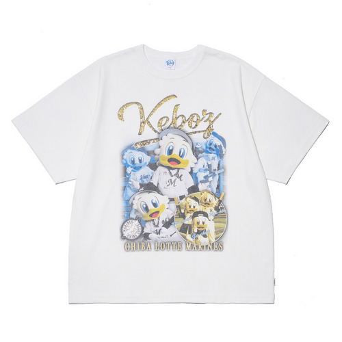 MARINES × KEBOZ MAR-KUN S/S TEE 詳細画像 ホワイト 4