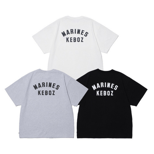 MARINES × KEBOZ MK1 S/S TEE 詳細画像 グレー 2