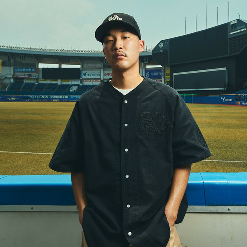 MARINES × KEBOZ MK BASEBALL JERSEY 詳細画像 ブラック 7