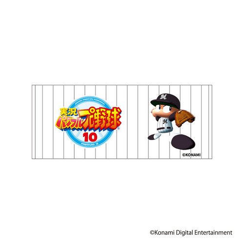 パワプロ×マリーンズ 歴代パッケージデザイン フェイスタオル 詳細画像 1カラー 1