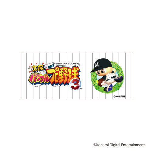 パワプロ×マリーンズ 歴代パッケージデザイン フェイスタオル 詳細画像 1カラー 4