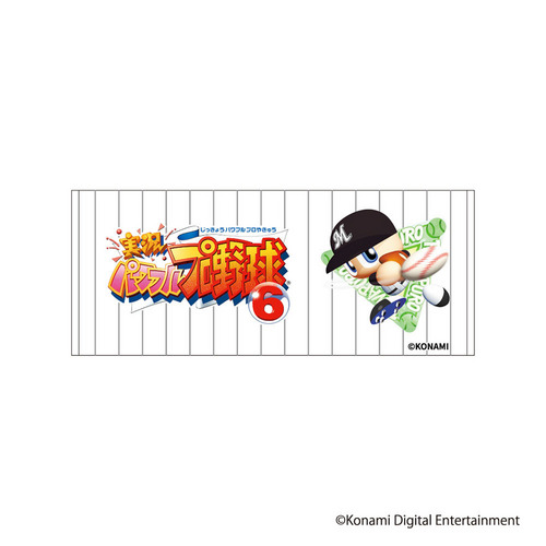 パワプロ×マリーンズ 歴代パッケージデザイン フェイスタオル 詳細画像 1カラー 7
