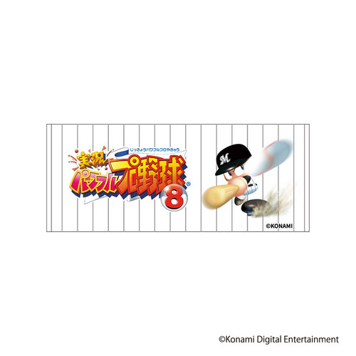 パワプロ×マリーンズ 歴代パッケージデザイン フェイスタオル 詳細画像 1カラー 9