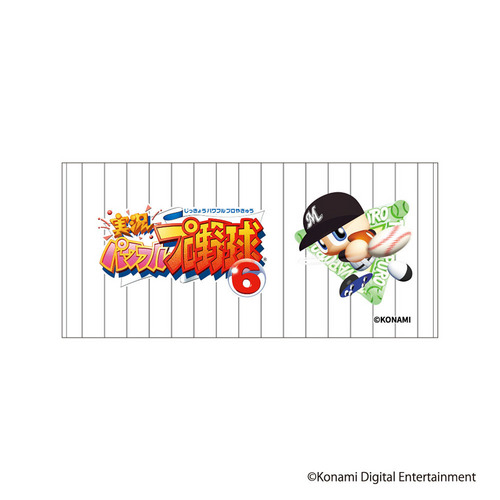 パワプロ×マリーンズ 歴代パッケージデザイン バスタオル 詳細画像 1カラー 7