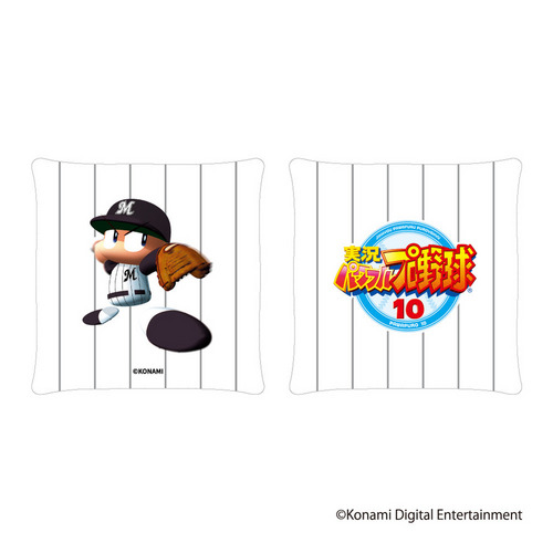 パワプロ×マリーンズ 歴代パッケージデザイン スクエアクッション 詳細画像 1カラー 10