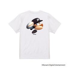 パワプロ×マリーンズ 歴代パッケージデザイン Tシャツ ホワイト 詳細画像