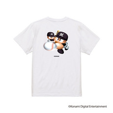 パワプロ×マリーンズ 歴代パッケージデザイン Tシャツ ホワイト 詳細画像