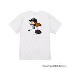 パワプロ×マリーンズ 歴代パッケージデザイン Tシャツ ホワイト 詳細画像