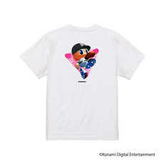 パワプロ×マリーンズ 歴代パッケージデザイン Tシャツ ホワイト 詳細画像
