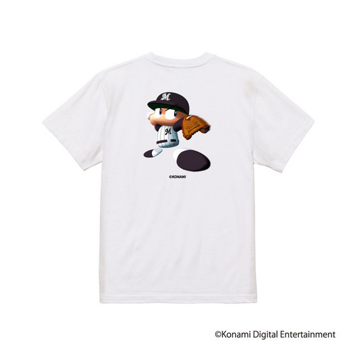 パワプロ×マリーンズ 歴代パッケージデザイン Tシャツ ホワイト 詳細画像 ホワイト 20